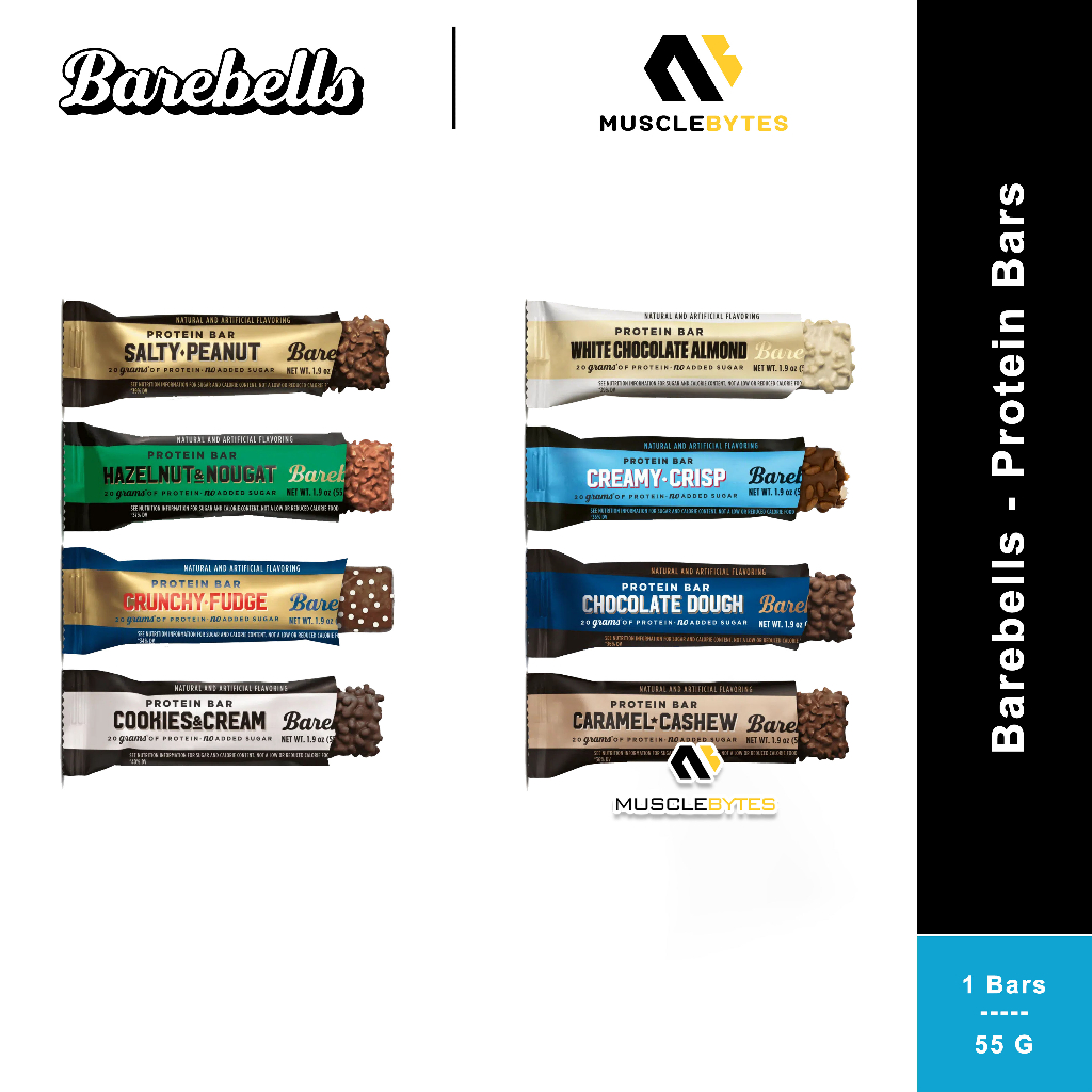 Barebells Protein Bars [1 Bar / 55G] [Protein Snacks] [Halal