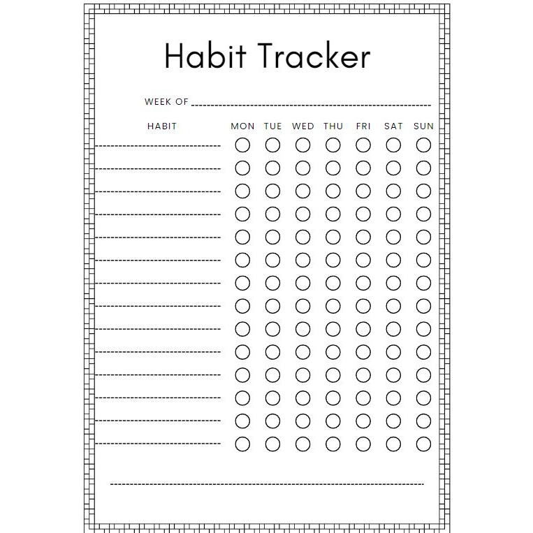 BSC A6 Customize Planner To do list Travel Savings CHALLENGE Sticker ...