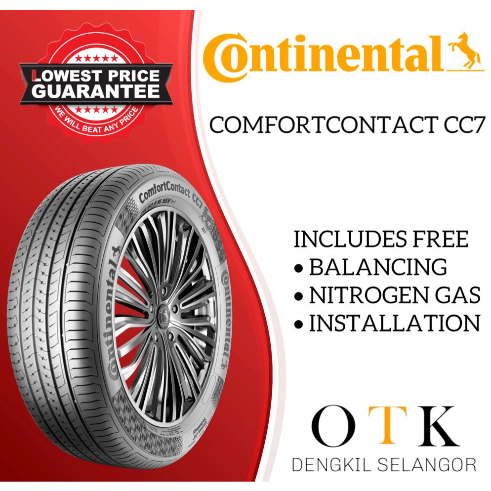 CONTINENTAL COMFORTCONTACT 7 CC7, COMFORTCONTACT 6 CC6 13 14 15 16 INCH ...