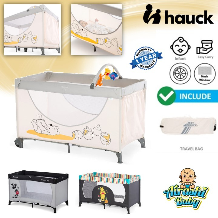 Hauck Dream N Play Travel Cot Playpen Shopee Malaysia