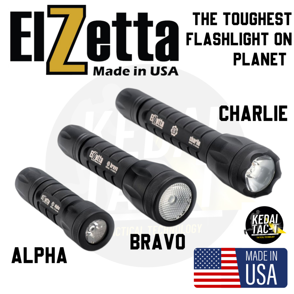 Elzetta Tactical Flashlight The Toughest Flashlights on the