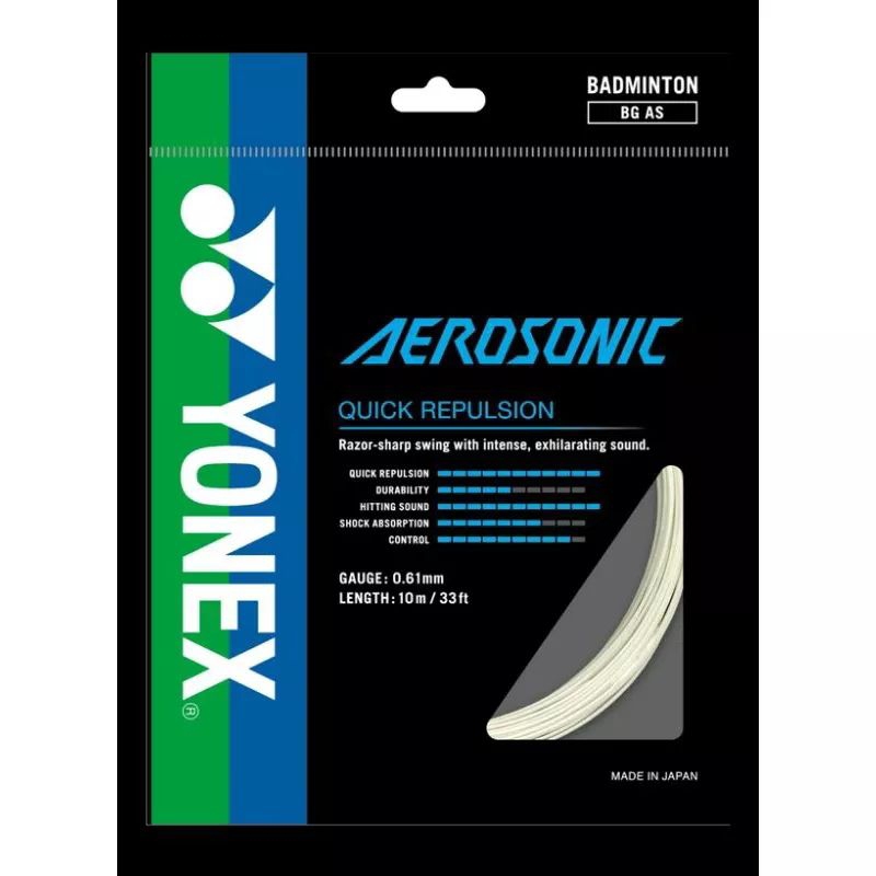 YONEX BADMINTON STRING 0.61MM AEROSONIC | Shopee Malaysia