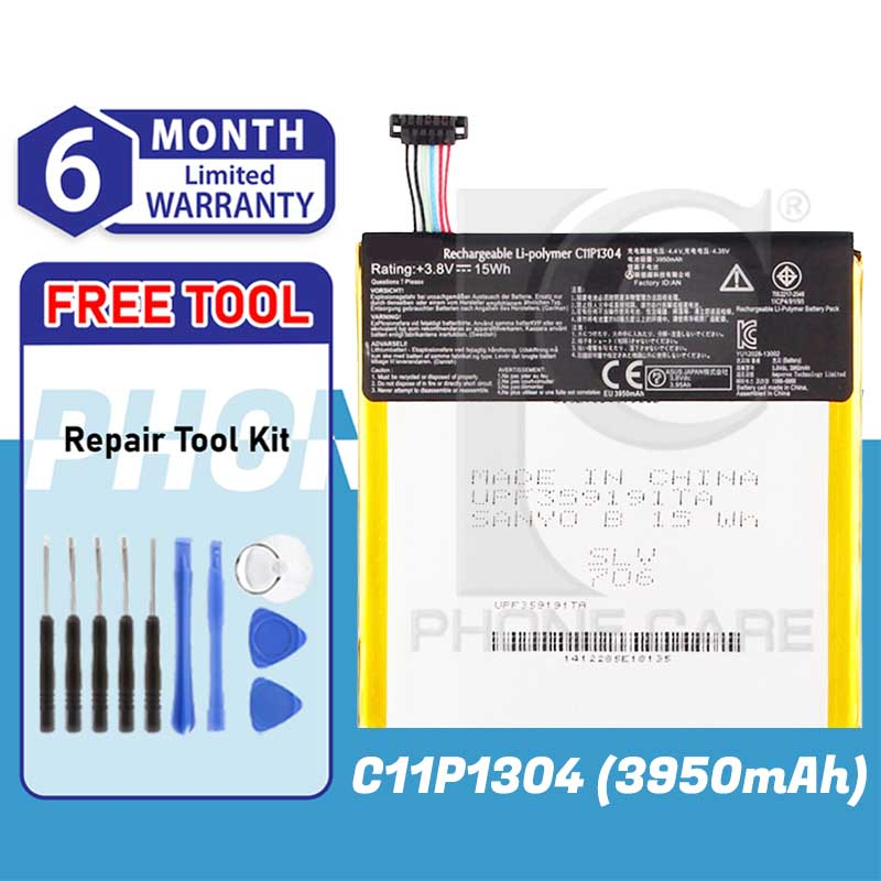 Battery Bateri C11P1304 For ASUS ME173 MEMO PAD HD7 K00U MEMO PAD HD8 ...