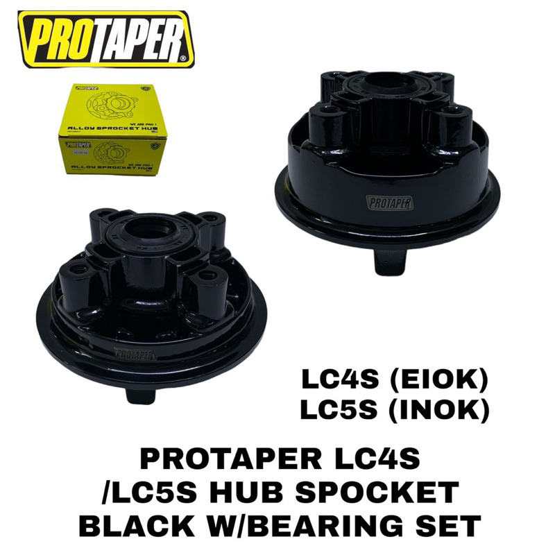 PROTAPER LC4/5S/EX5 HUB SPOCKET BLACK KILAT SIAP BEARING | Shopee Malaysia