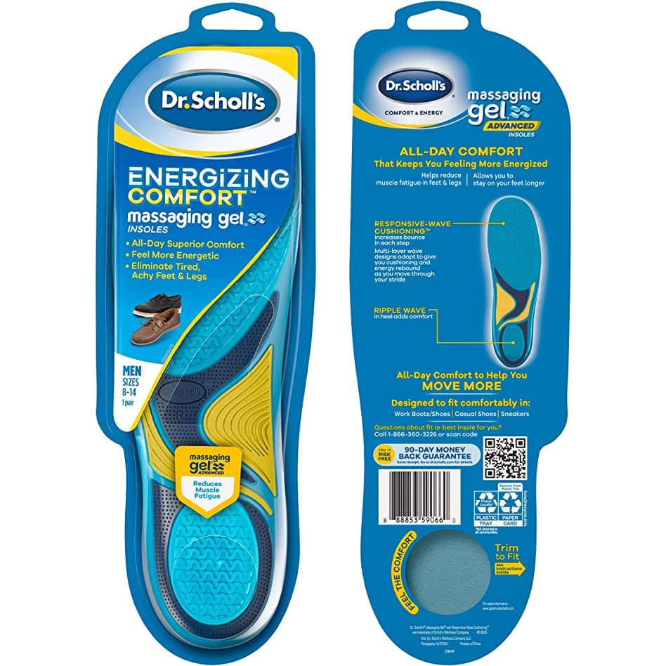 Dr. Scholl’s Insoles, Plantar Fasciitis, Scholls insoles, Dr Scholl