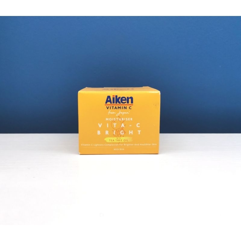 Aiken VITAMIN C (MOISTURISER & EXFOLIATING WATER & FACIAL CLEANSER) Shopee Malaysia