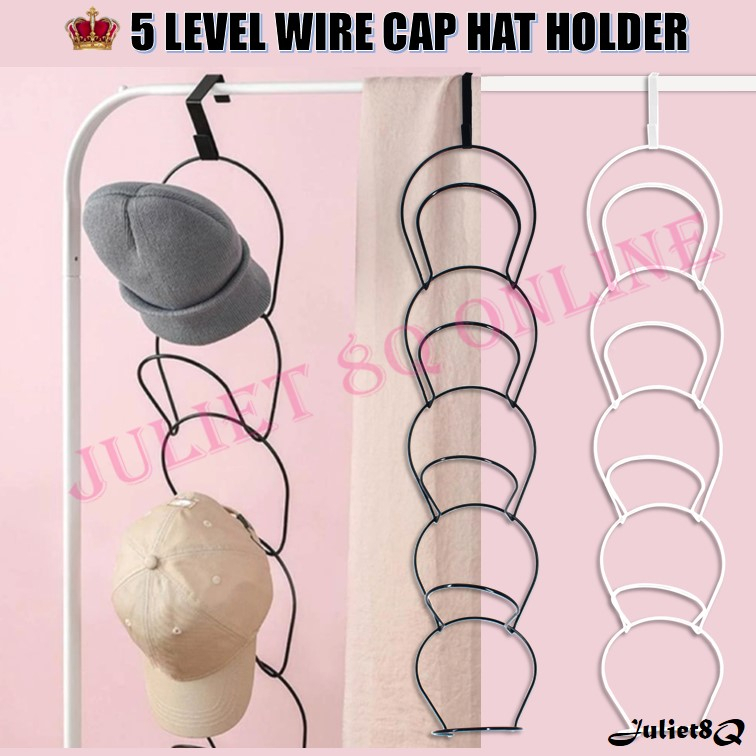 [Juliet8Q] 5 LV Baseball Cap Bag Rack Hat Holder Rack Home Organizer