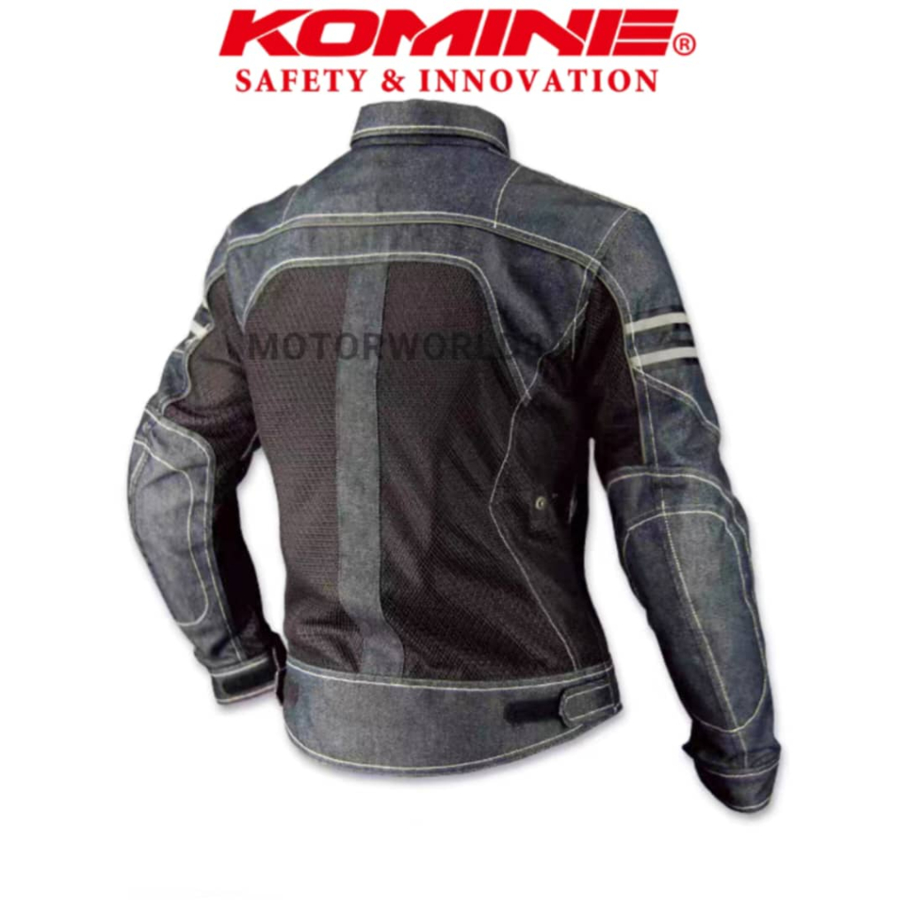 RIDING GEAR WIND PROCTECTOR JK006 KOMINE MOTORCYCLE RIDING JACKET LADY ...