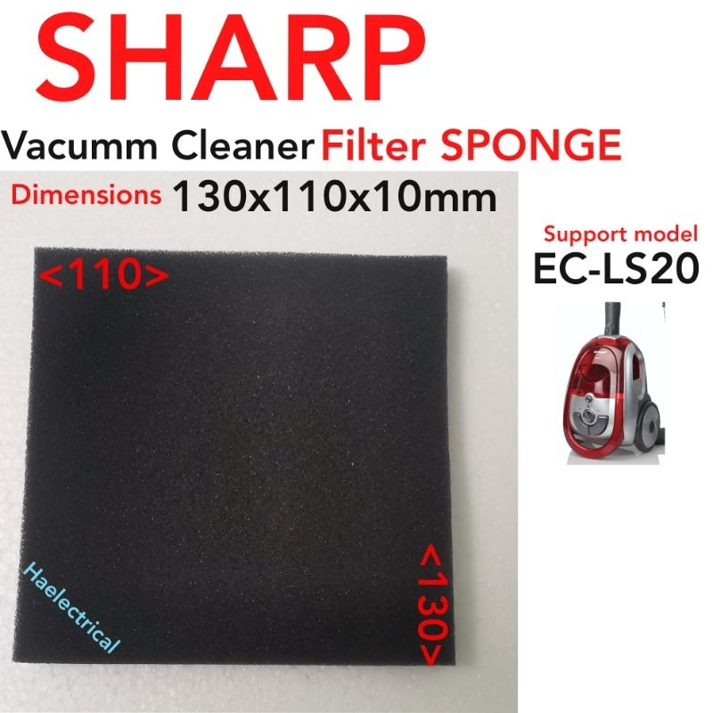 Sharp Vacuum Filter Sponge ECLS20 (1PC) Shopee Malaysia
