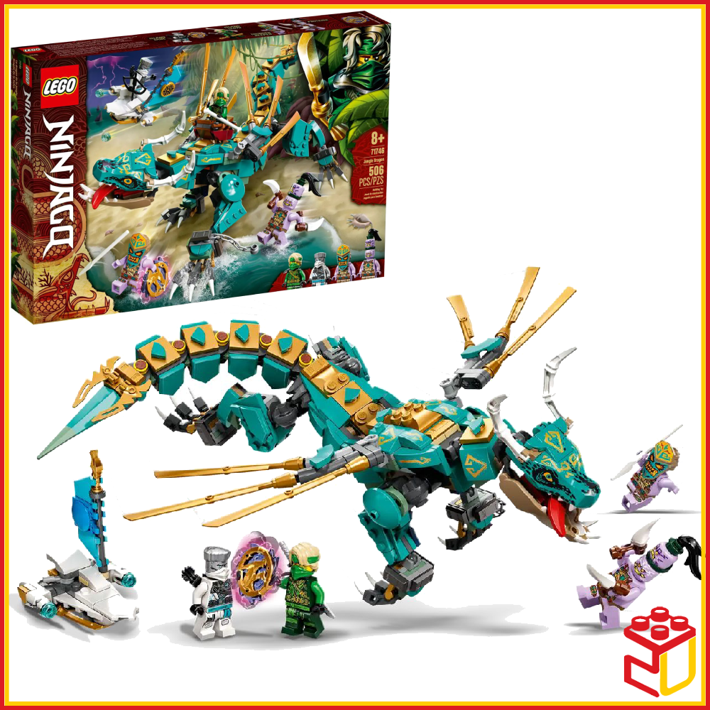 Lego ninjago jungle online dragon set