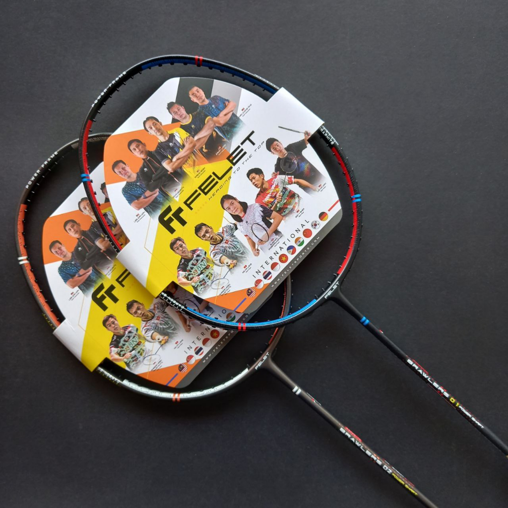 FELET BRAWLERS 01/02 Badminton Racket 4U (ORIGINAL) | Shopee Malaysia