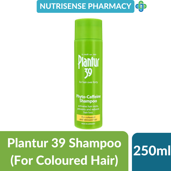 PLANTUR 39 Shampoo For Coloured and Stressed Hair 250ml Shopee Malaysia