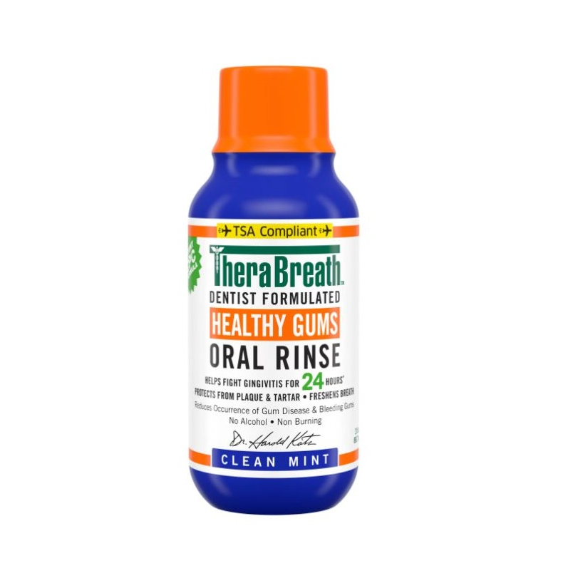 TheraBreath Fresh Breath Oral Rinse Mouth Wash Mild Mint | Maximum ...