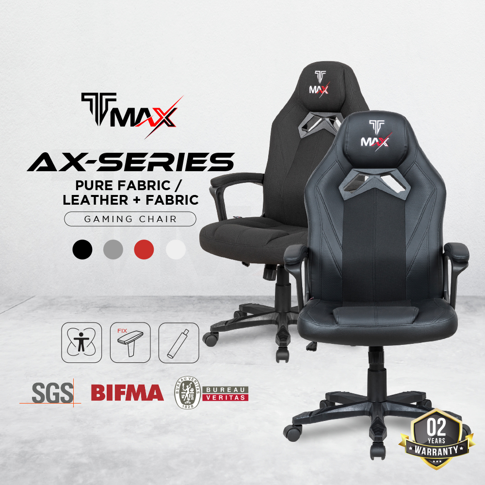 TMAX AX 780 880 Gaming Chair with Ergonomic Backrest 2 years