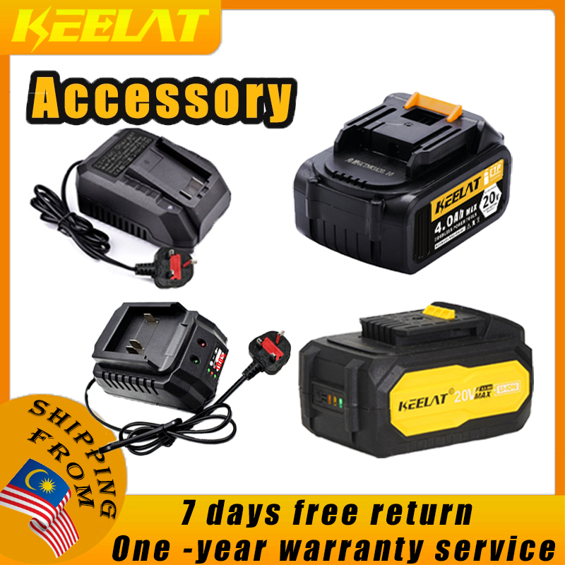 Keelat Power Tool Battery Fast Charger Impact Wrench Drill Angle ...