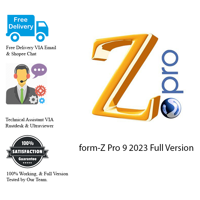 formZ Pro 9 2023 Full Version Shopee Malaysia