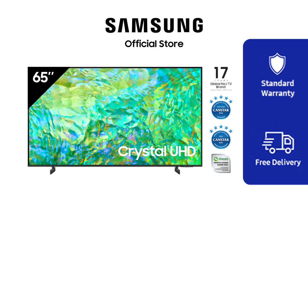 Samsung 65" Crystal UHD 4K CU8000 / Smart TV / Dynamic Crystal Color ...