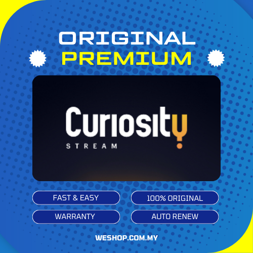 Curiosity Stream Premium Account | Shopee Malaysia