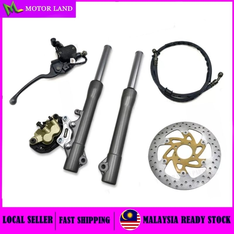 HONDA EX5 EX5DREAM EX5 DREAM MODIFY 267MM FRONT DISC PLATE BRAKE SET
