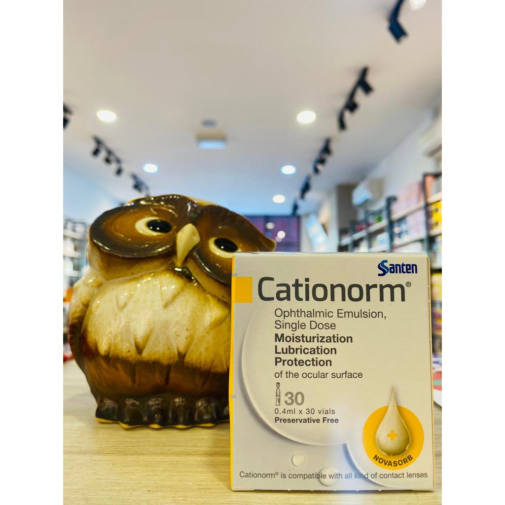 Cationorm Ophthalmic Emulsion 04ml X 30 Vials Shopee Malaysia 6956