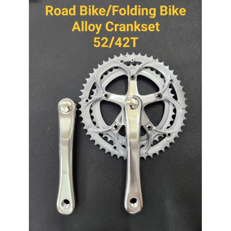 カーペンター　セット 52t Crank 52 Single Vélo électrique Pliable Single Chainring