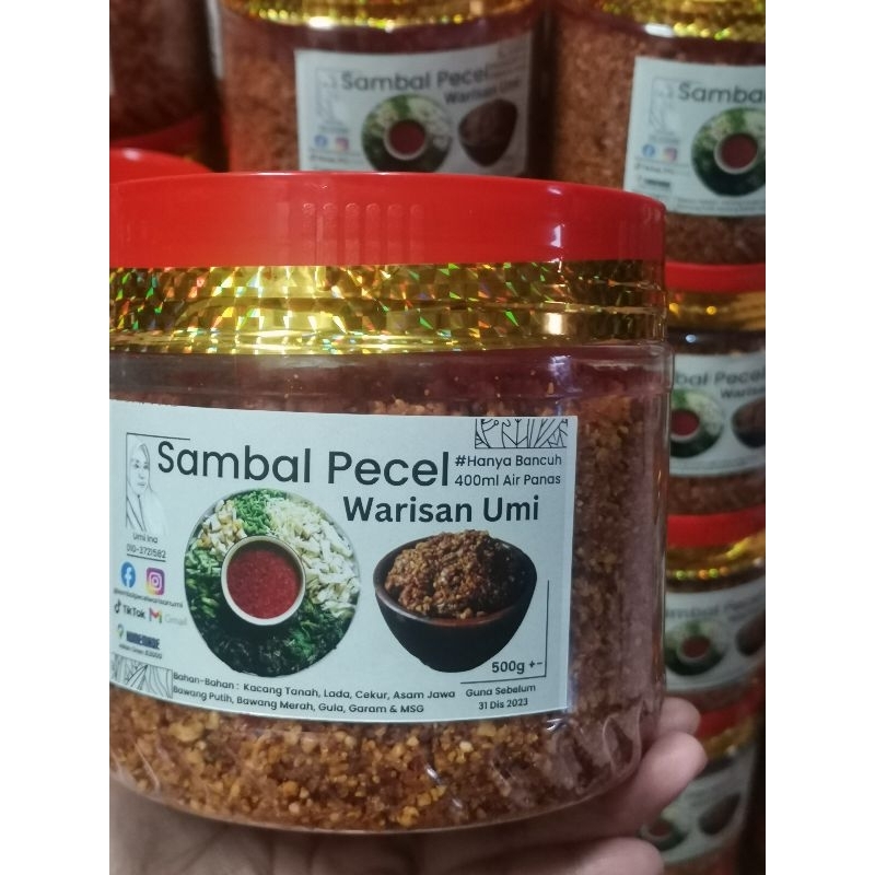 Sambal Pecel Warisan 4 pack | Shopee Malaysia