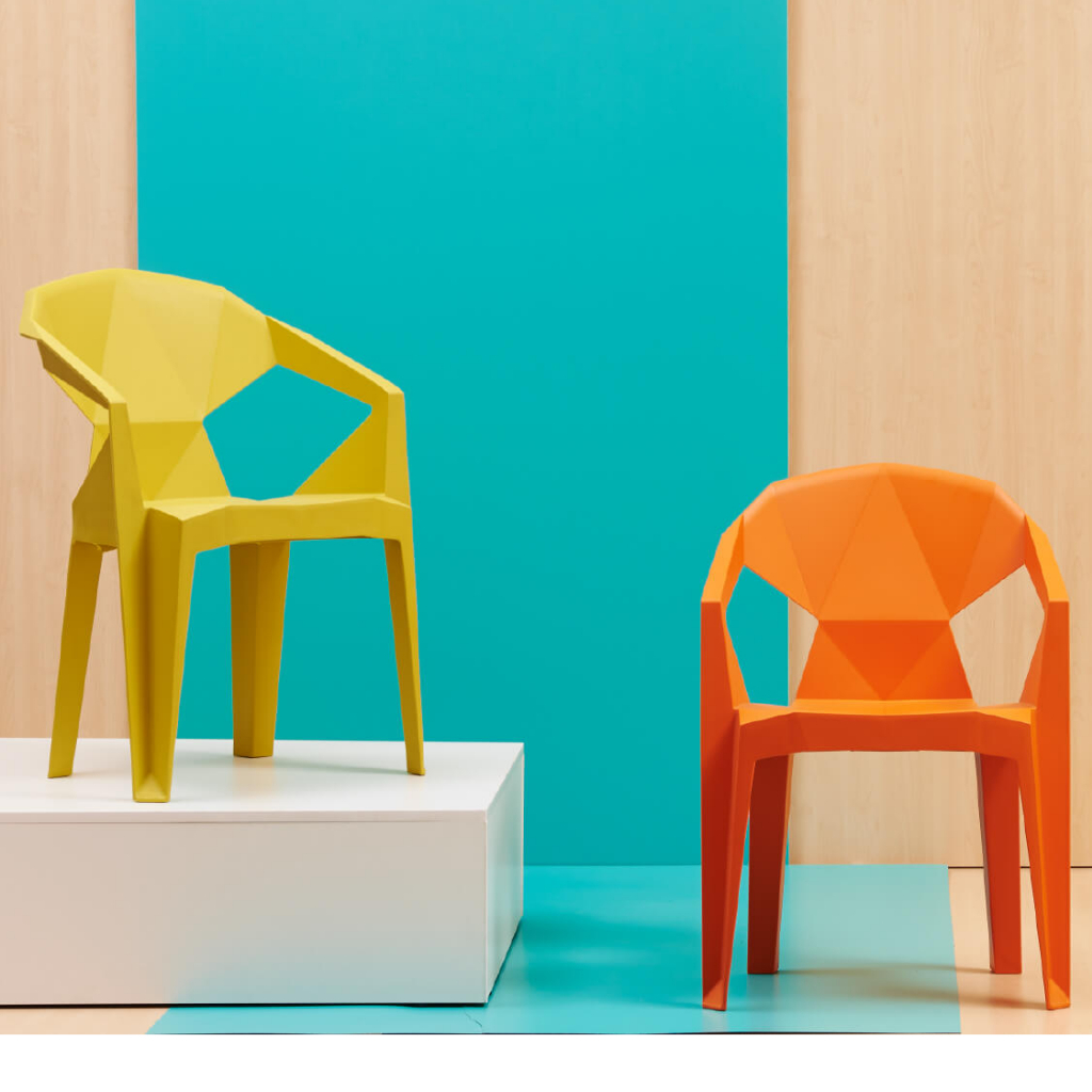 Heavy Duty Arm Rest Chair/Plastic Modern Armrest Chair / Restaurant