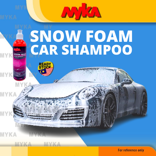Myka Car wash shampoo high foam snow wash soap wax sabun basuh cuci