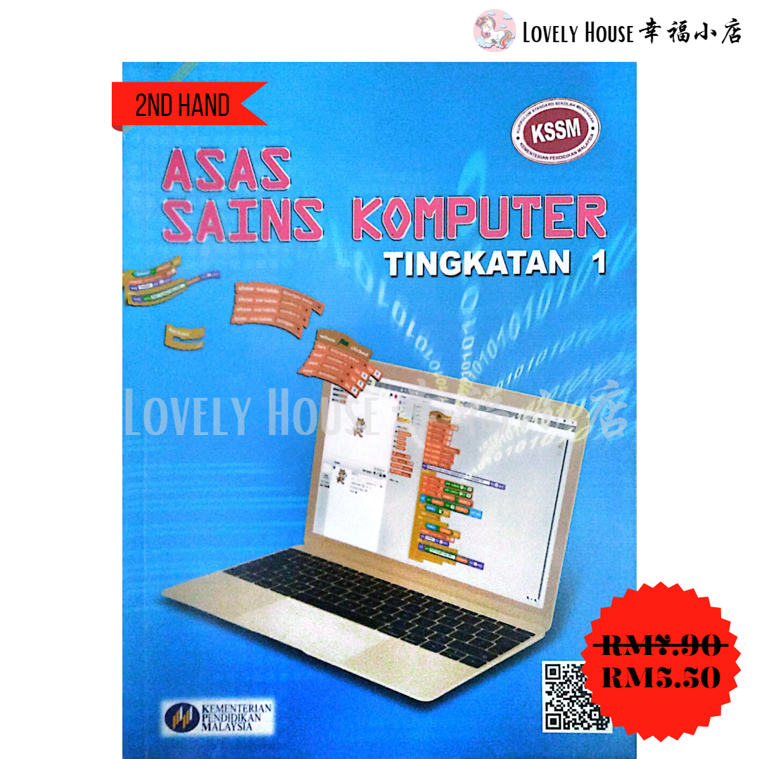 【SECOND HAND BOOK 二手书】Buku Teks Asas Sains Komputer Tingkatan 1 ...