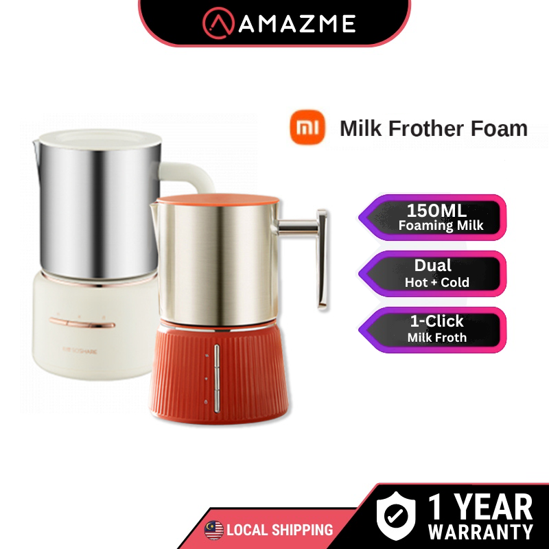 Xiaomi SCISHARE s3102/S3103 Multifunctional Milk Foam Maker Milk Beater ...