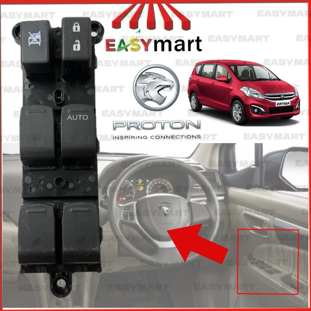 Proton Ertiga Suzuki Swift 2012 Power Window Main Switch Proton Master