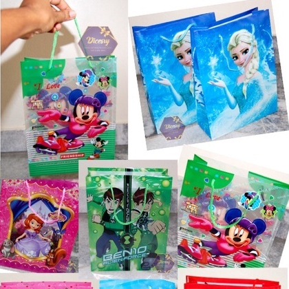 Cartoon Goodie Bag / PVC Bag | Shopee Malaysia