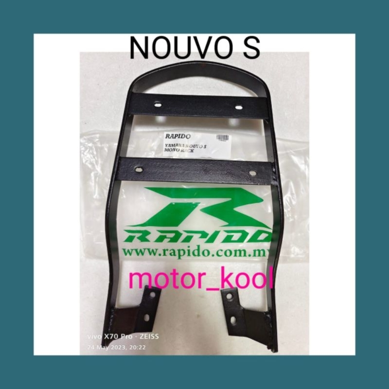 NOUVO S MONORACK RAPIDO BOX CARRIER | Shopee Malaysia