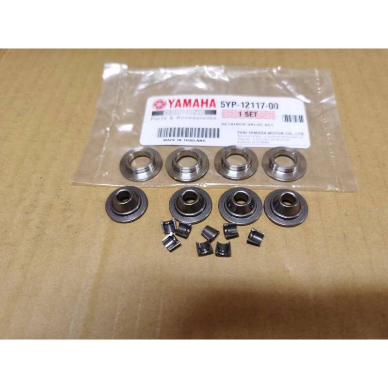 LC135 Y15 VALVE SEAT VALVE KEY VALVE RETAINER SET VALVE WASEL VALVE