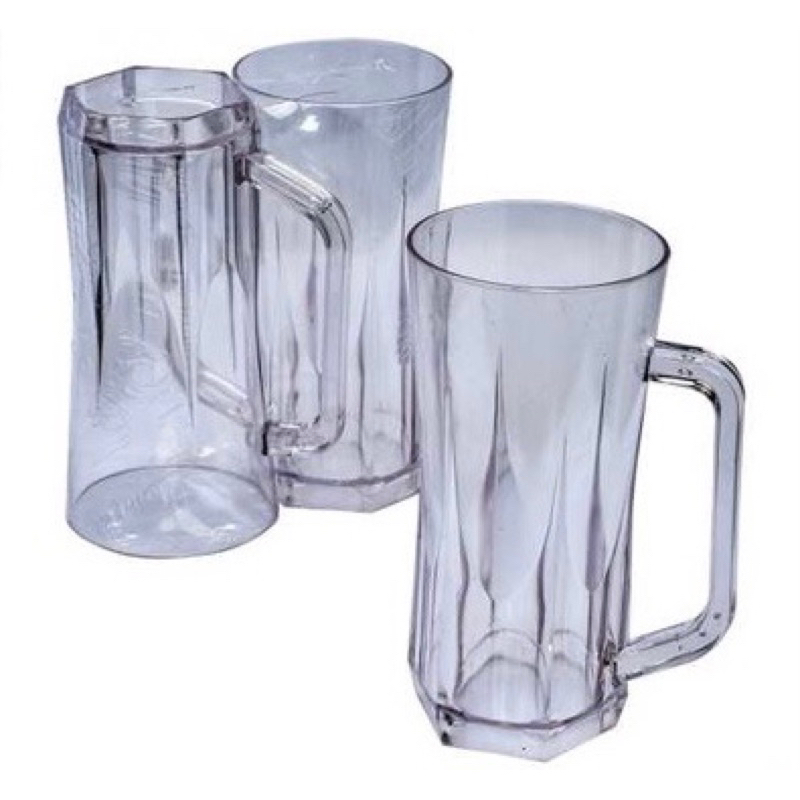 Lava Plastic Mug Tumbler Cup Glass/ Plastik Cawan Gelas 591ML,1005ML