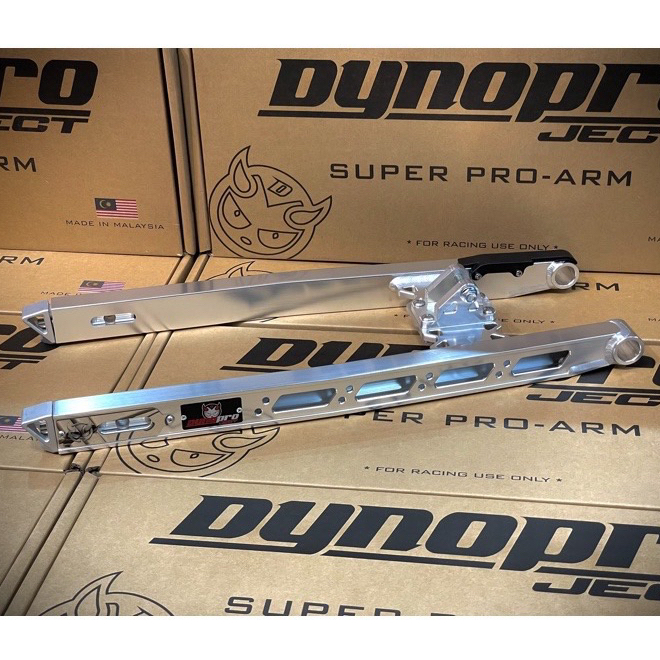 DYNOPRO DYNOPROJECT DIABLO RACE ARM ALLOY LC135 SWING ARM PANJANG 2
