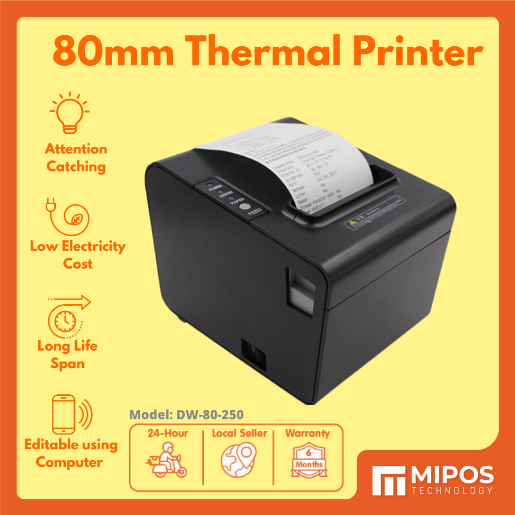 Thermal Receipt Printer / 80mm Thermal Receipt Printer / POS System