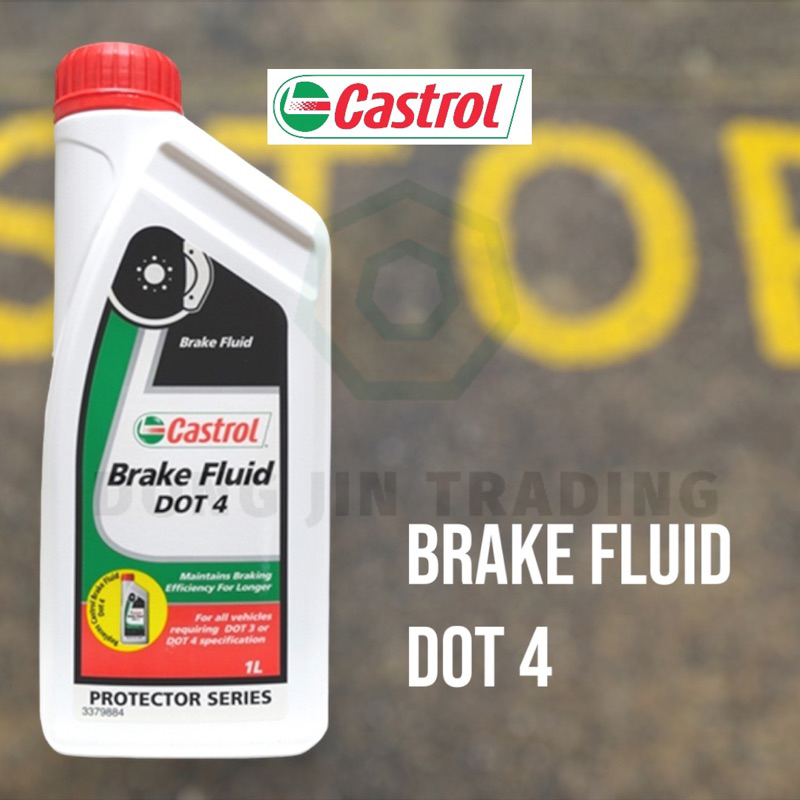 Castrol Brake Fluid DOT 4 (1L) Minyak Brek Shopee Malaysia