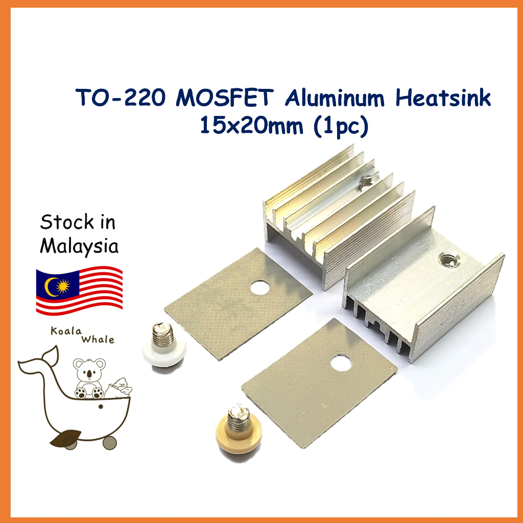 Heatsink Heat Sink TO220 TO 220 Mosfet Heatsink Transistor Cooler
