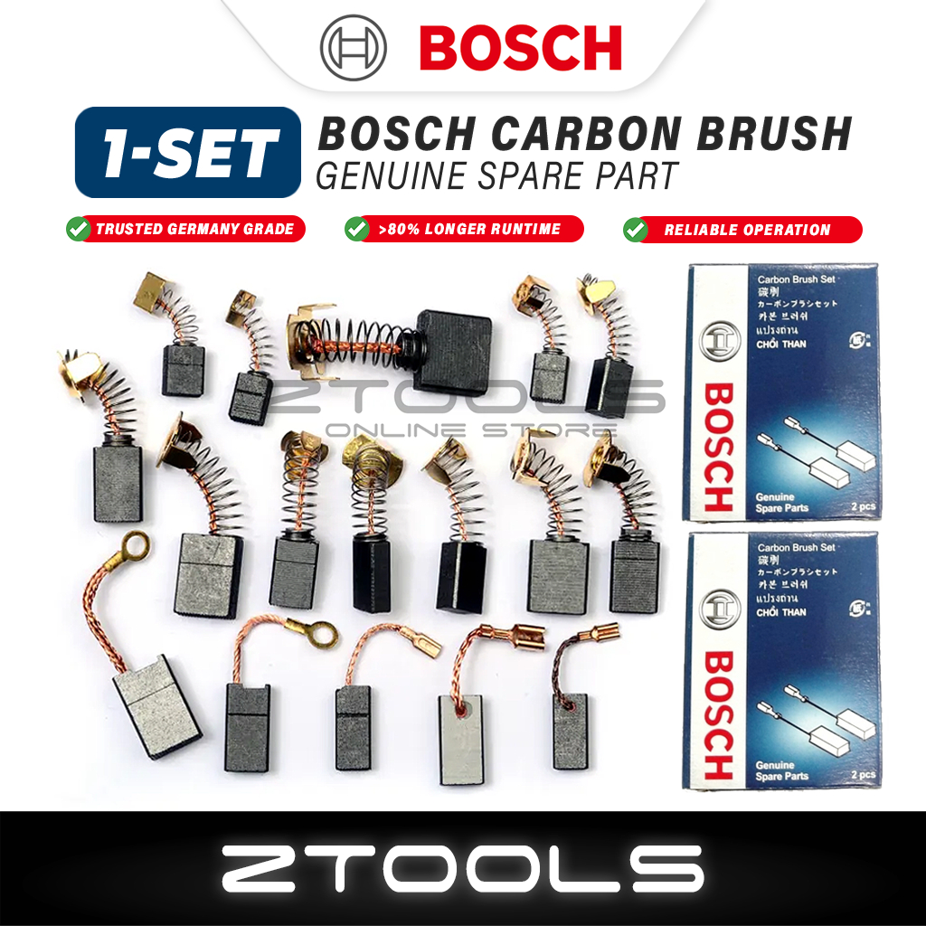 Balais De Charbon Pour BOSCH PWS 6-115 Meuleuse 5x8x18mm 2.0x3.1x7.1 Accessoires