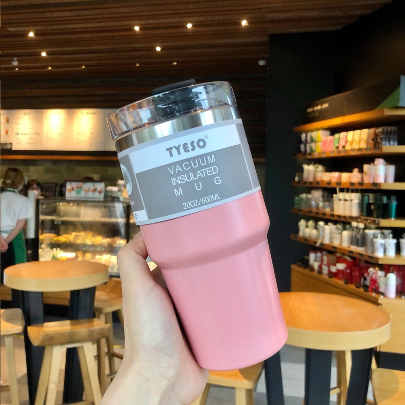 Flask 20/30oz TYESO Tumbler Tik Tok Large Thermal Bottle Travel Mug ...