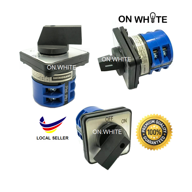 SHINOHAWA ON/OFF 32A SELECTOR SWITCH | Shopee Malaysia