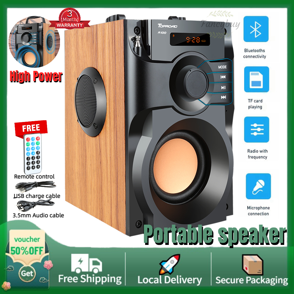 Portable Subwoofer Speaker Buletooth Wireless Stereo Subwoofer Heavy