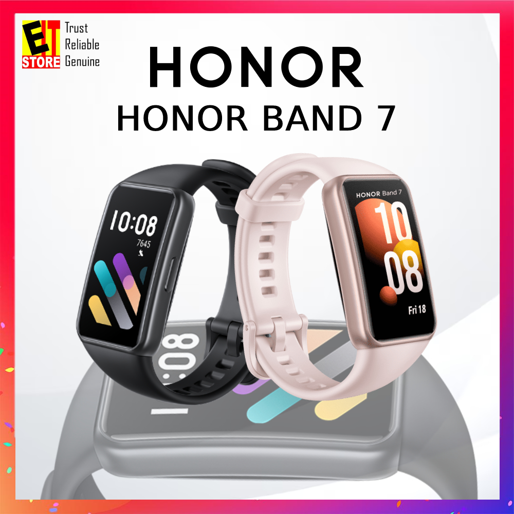 Honor Band 7 NFC: smart bracelet with SpO2 sensor, 96 sport modes and up to  14 days of battery life