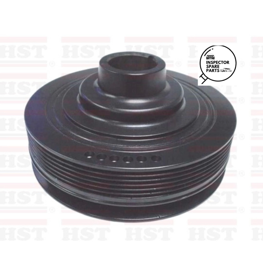 1104A013T MITSUBISHI TRITON 2.5 16V CRANKSHAFT PULLEY WITH RUBBER MAIN CRANK PULLEY (CSPTRITON