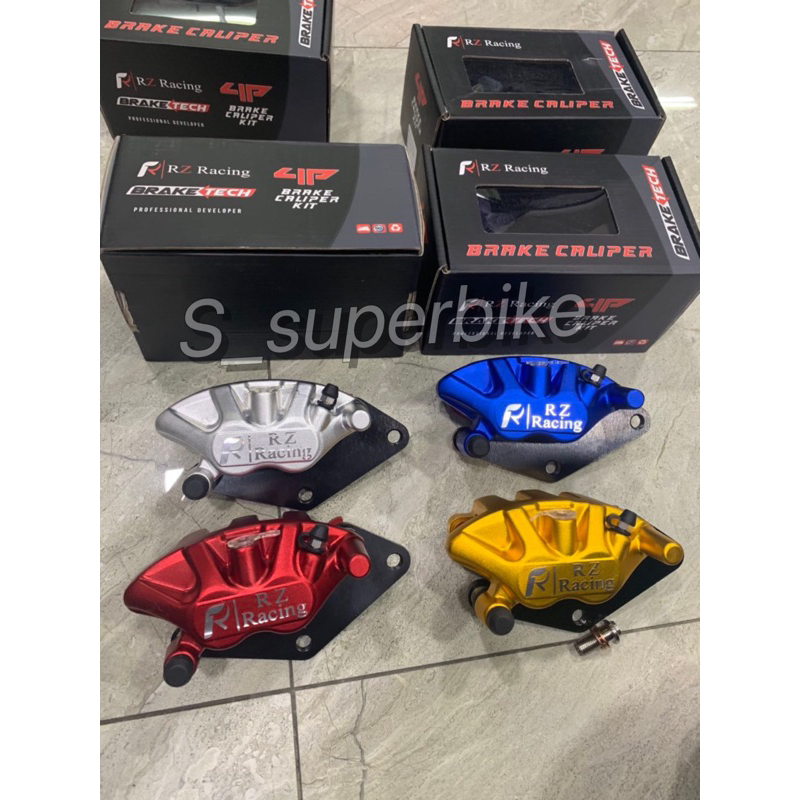 FRONT CALIPER Y16 Y15ZR CNC RZ RACING Y15ZR/FZ150 S3 FRONT CALIPER (2 ...