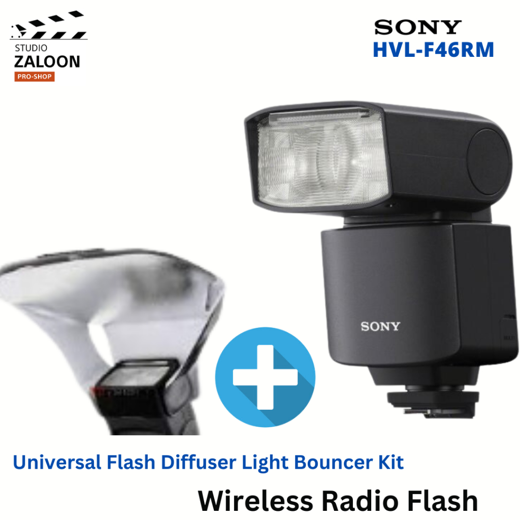 Flash Sony Hvl-f46rm Wireless Para Cámaras Alpha De Sony