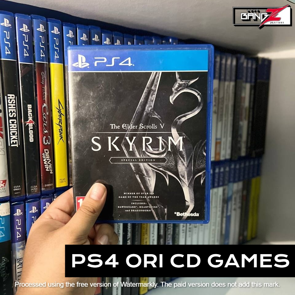 PS4: THE ELDER SCROLLS 5 - SKYRIM SPECIAL EDITION (CD) | Shopee Malaysia