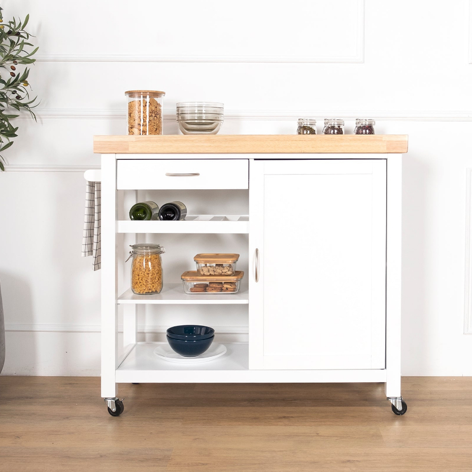 SUGARHOME Pearl Kitchen Cart Shopee Malaysia