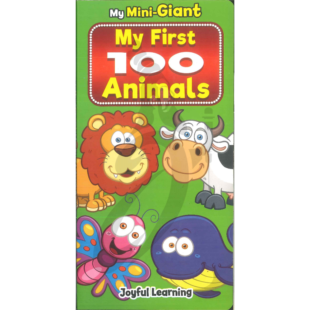 MY MINI GIANT BOARD BOOK COLOURFUL ANIMALS & VOCABULARY | Shopee Malaysia